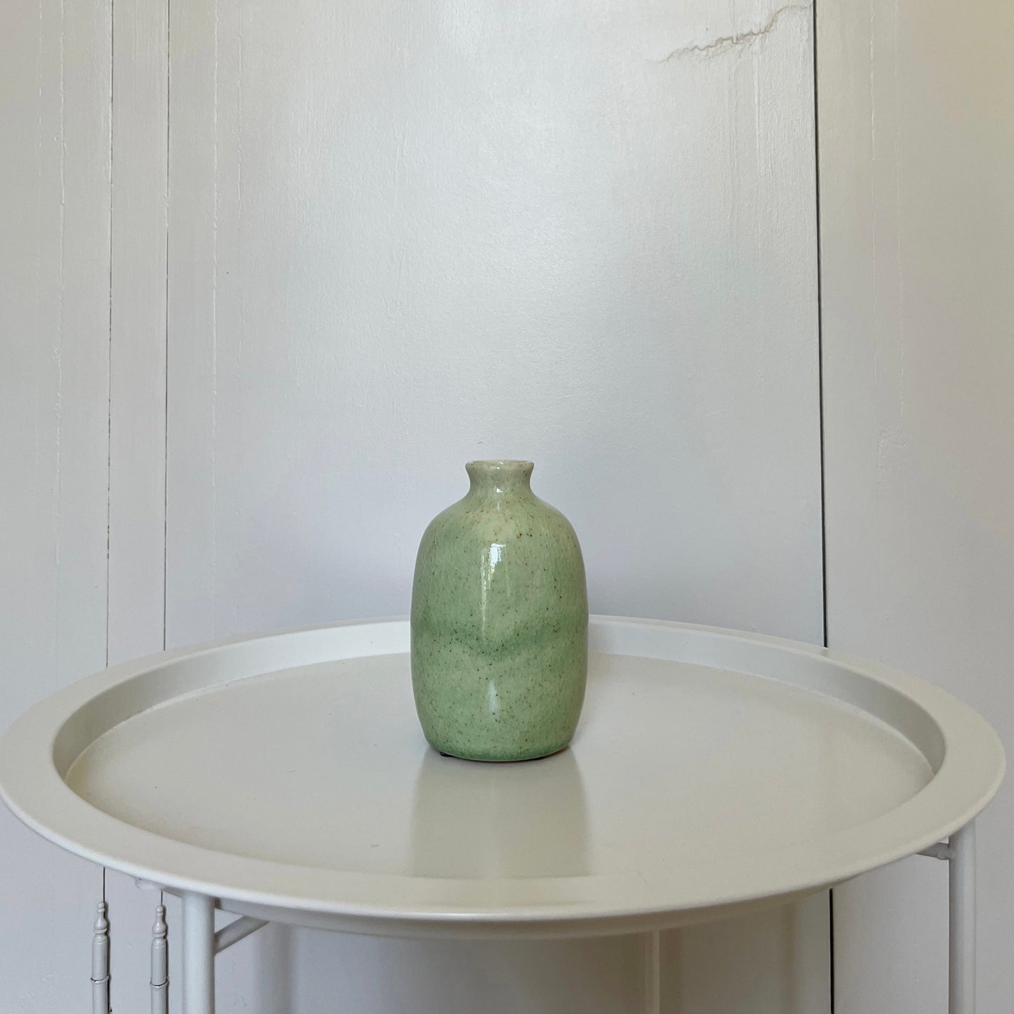 Mini vase en céramique vert