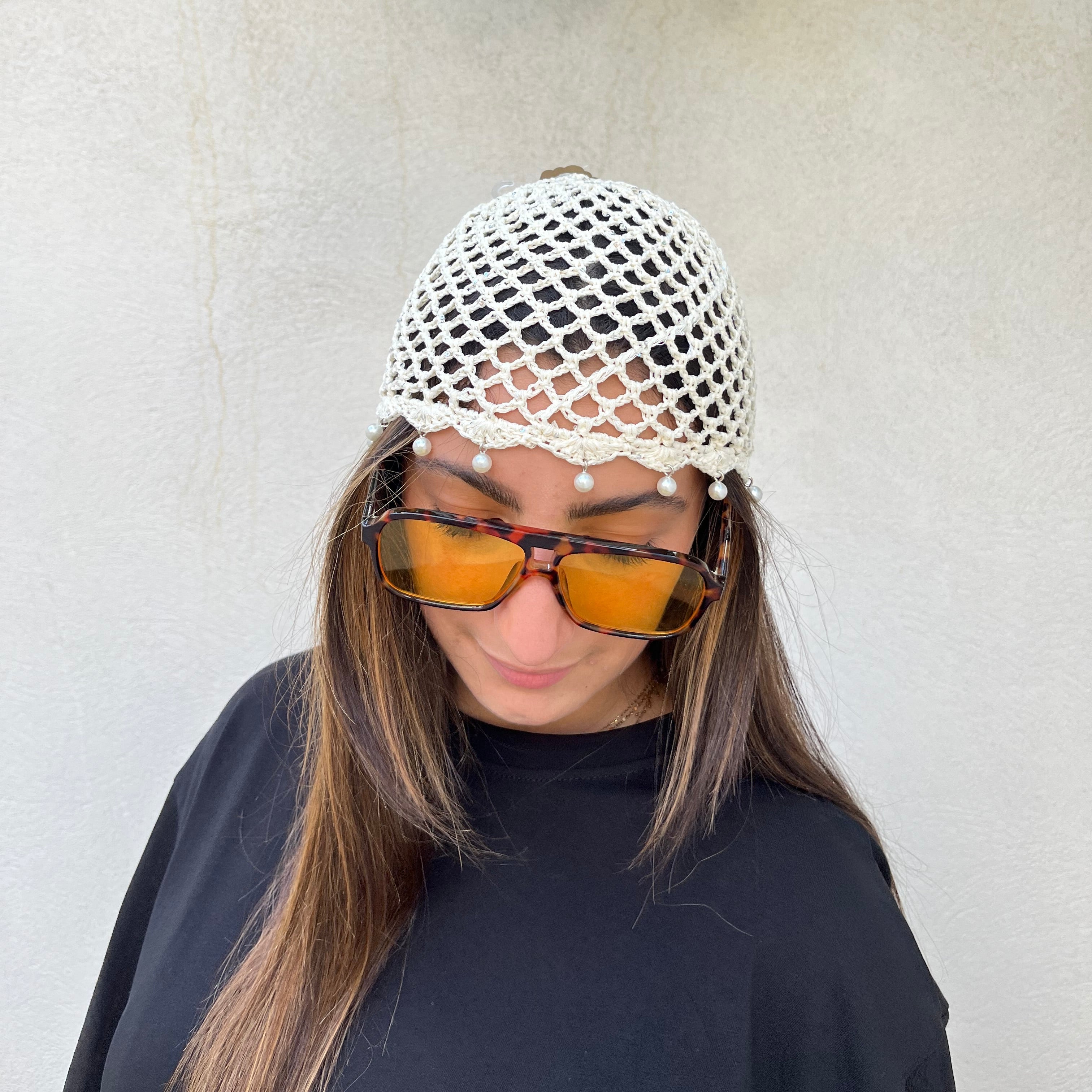 Bonnet crochet Elsa