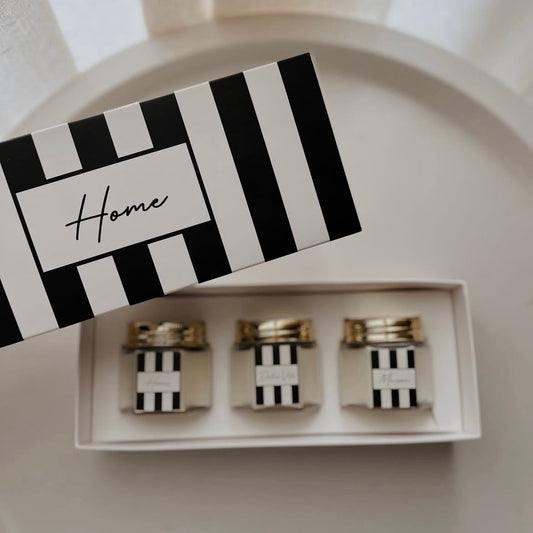 Coffret bougies HOME