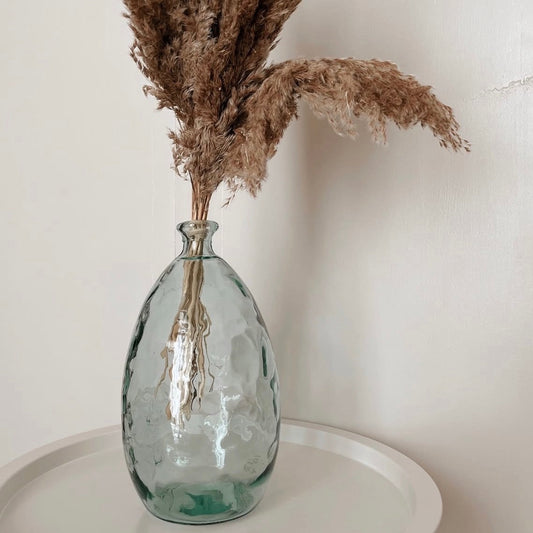 Vase en verre soufflé
