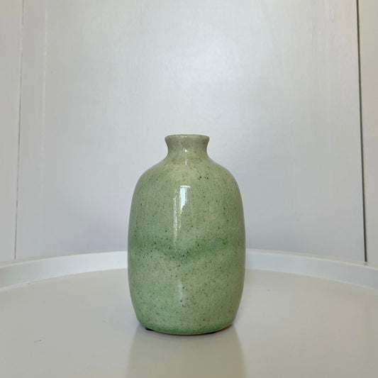Mini vase en céramique vert
