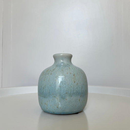 Mini vase en terre cuite  bleu ciel
